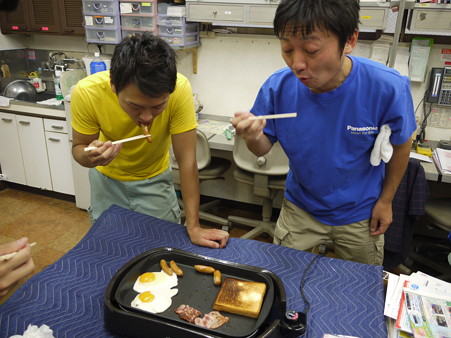 パンも良く焼けてますね