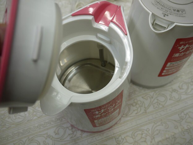必要量だけ沸かすので無駄が少ない。