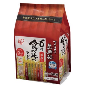 アイリスの生鮮米 厳選6種食べくらべセット