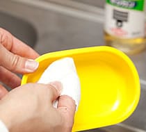 酢で殺菌する