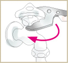 �t�̎菇�Ő����㕔�����t�����ɖ߂��܂�