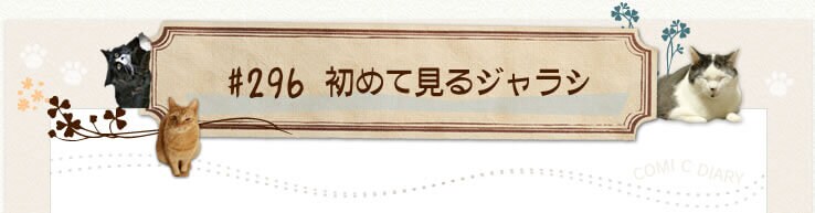 #296 初めて見るジャラシ