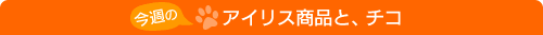 ���T�̃A�C���X���i�ƁA�`�R