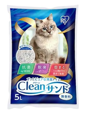 2袋セット】クリーンサンド 5L ハミングシトラスの香り ベントナイト