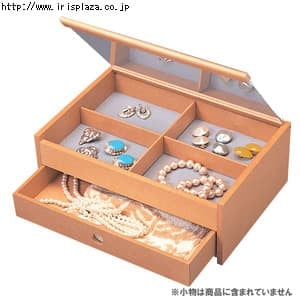 【クリックでお店のこの商品のページへ】【数量限定】ウッドステーショナリー コレクションBOX MDF-13  眼鏡・時計・小物などの整理に便利です。