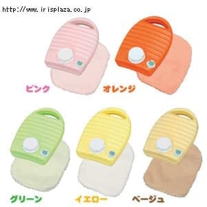 あったかカラフル湯たんぽ 600ml オレンジ