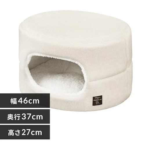 2WAYドームペットベッド P2DBA-460 ベージュ_0