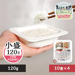 低温製法米のパックご飯 120g×40パック