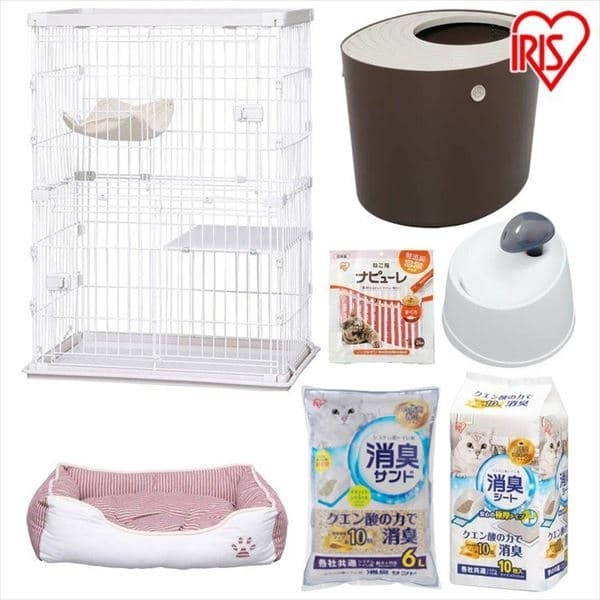 2段タイプの通販 ケージ 猫 園芸ペット専門店 アイリスプラザ アイリスオーヤマ公式通販サイト