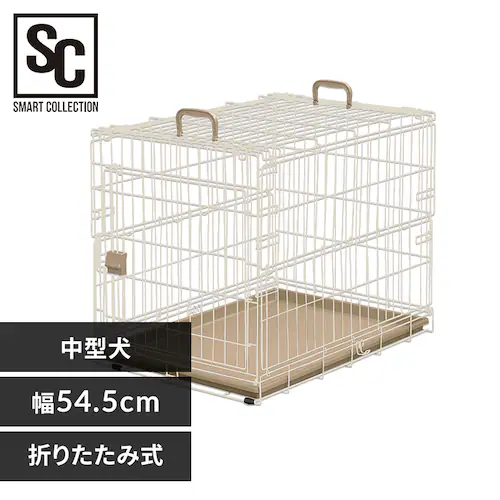 折りたたみケージ ライトナチュラル L_0