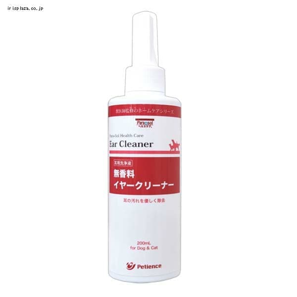 ＜アイリスプラザ＞ パラソルヘルスケア 無香料 イヤークリーナー 200ml ペティエンス画像