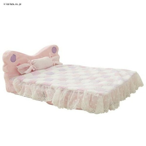 フリルベッド ピンク _0