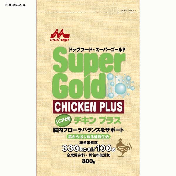SG チキンプラス (シニア犬用) 800g 森乳サンワールド 【プラザセレクト】