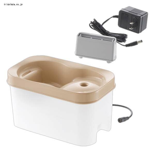 リッチェル プレアクア ドッグウォーターファウンテン ブラウン S
