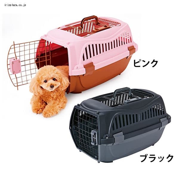 ペティオ 2ドア スマイルキャリー M ピンク 犬 猫 キャリー