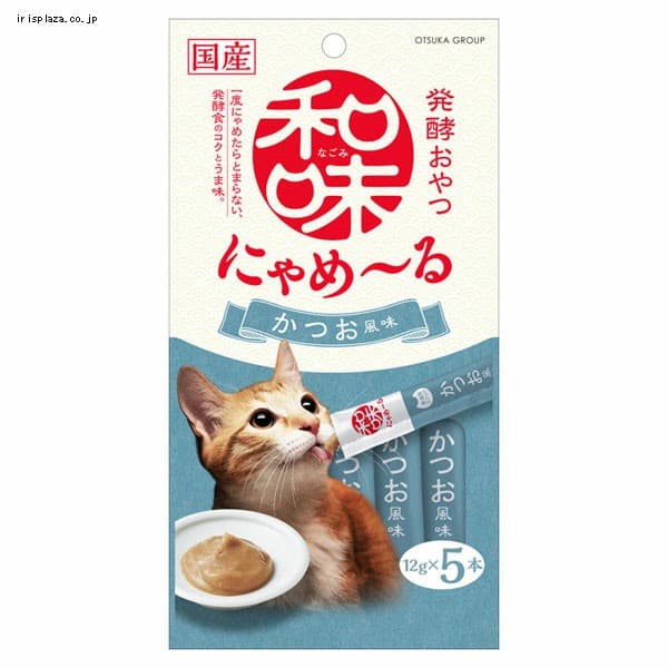 アース・バイオケミカル 和味にゃめーるかつお風味12g×5本 【プラザセレクト】
