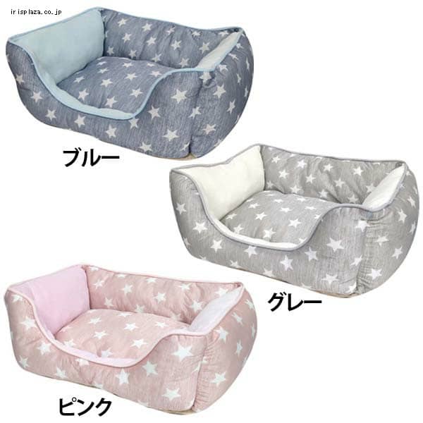  大阪杉本 接触冷感スクエアベッド 星柄 M SB-81 全3色【プラザセレクト】