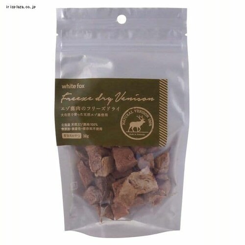 ホワイトフォックス エゾ鹿のフリーズドライ 愛猫用 30g 【プラザセレクト】_0