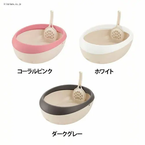 リッチェル ラプレ ネコトイレ S ホワイト_0