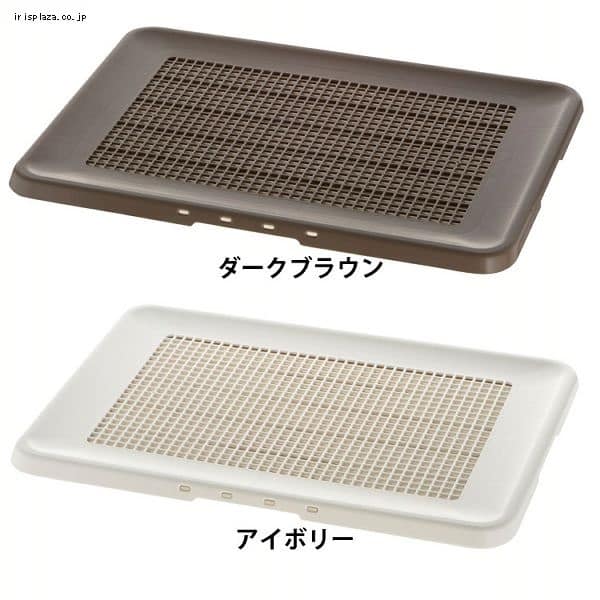 リッチェル お掃除簡単フラットトレー レギュラー ダークブラウン 犬 トイレ