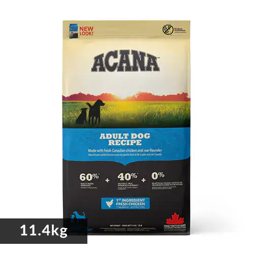 【アウトレット賞味期限印字不良】アカナ アダルトドッグレシピ 11.4kg _0