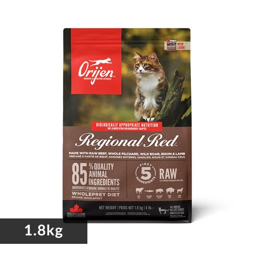 【アウトレット賞味期限印字不良】オリジン レジオナルレッド キャット 1.8kg _0