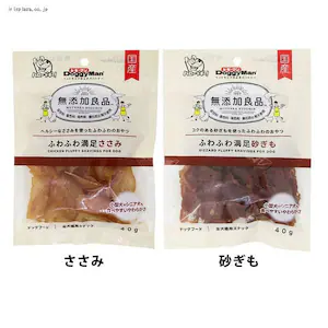 ドギーマン 無添加良品 ふわふわ満足 ささみ 40g