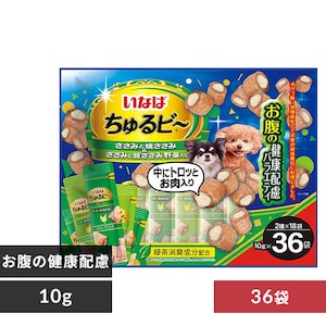 いなば ちゅるビ〜 お腹の健康配慮バラエティ 10g×36袋