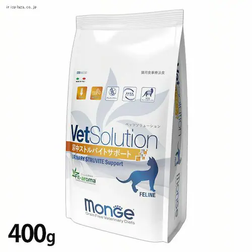 VetSolution 猫用 尿中ストルバイトサポート 400g_0