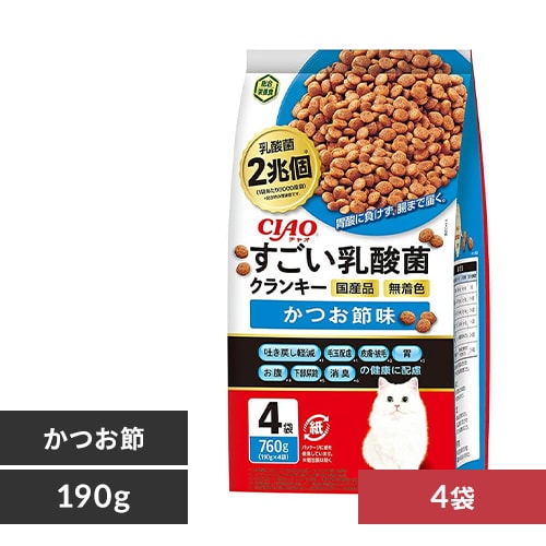 CIAO すごい乳酸菌クランキー かつお節味 P-302 _0