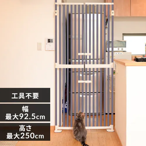飛び出し防止ペットゲート にゃんドア セサミ 1271107007_0