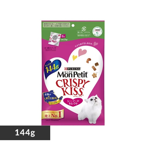 モンプチ クリスピーキッス 144g 12555059 シーフードセレクト