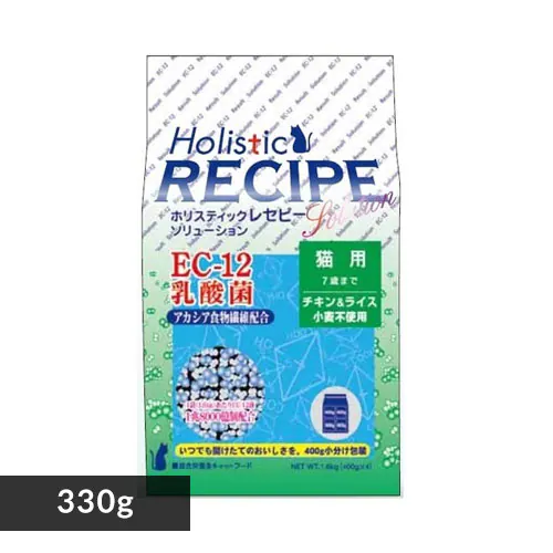 ホリスティックレセピー 猫 EC-12 乳酸菌 330g_0