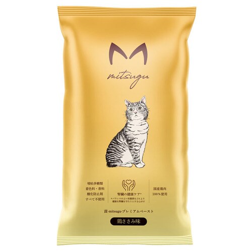 MISHONE ミシュワン 貢-mitsugu- プレミアムペースト 鶏ささみ味 6g×8本 _0