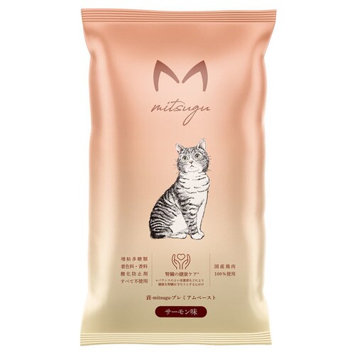 MISHONE ミシュワン 貢-mitsugu- プレミアムペースト サーモン味 6g×8本 _0