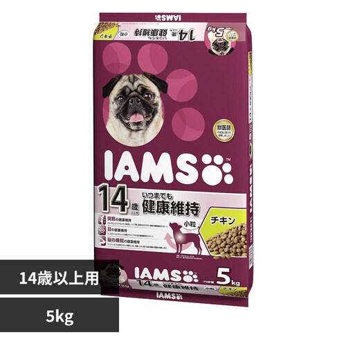 アイムス 14歳以上用 いつまでも健康維持 チキン 小粒 5kg 犬フード_0