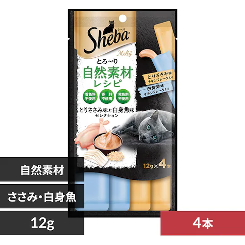 マースジャパンリミテッド シーバ とろ〜り メルティ 自然素材レシピ セレクション 12g×4本 SMT24 _0