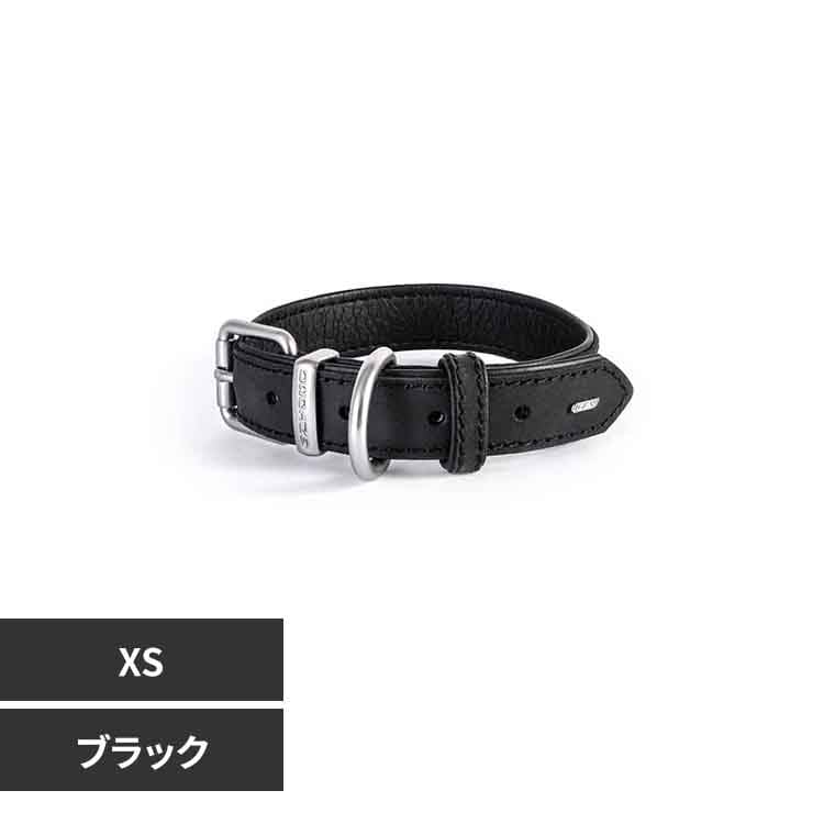 レザーカラー XS ブラック EZ