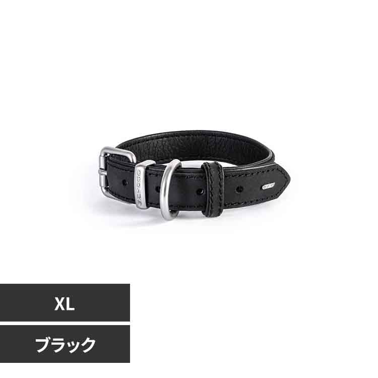 レザーカラー XL ブラック EZ