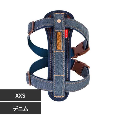 犬 ハーネス ハーネス XXS デニム EZYDOG イージードッグ_0