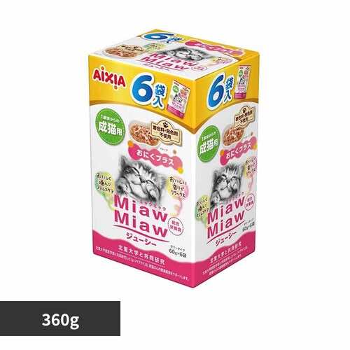 ACVA MiawMiawW[V[6P ɂvX 360g 3001281 yvUZNgz_0