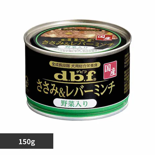 【単品】デビフペット ささみ&レバーミンチ 野菜入り 150g dbf_0