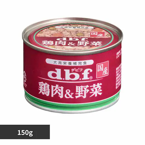 【単品】デビフペット 鶏肉&野菜 150g dbf_0