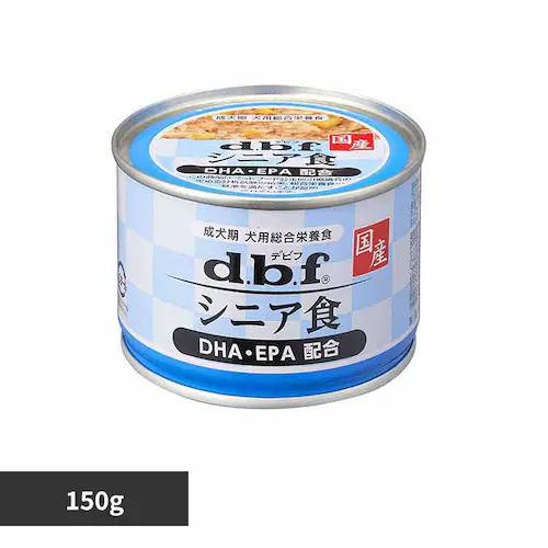 【単品】デビフペット シニア食 DHA・EPA配合 150g dbf_0