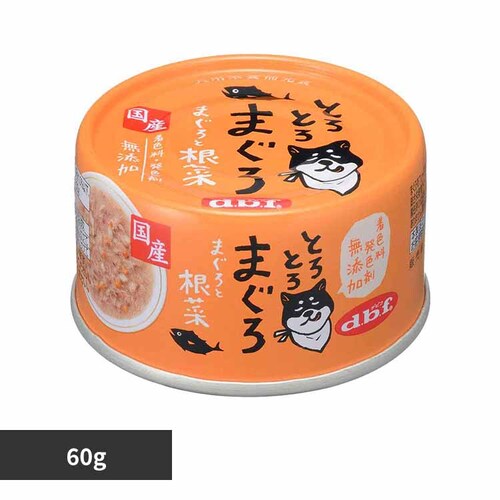 【単品】デビフペット とろとろまぐろ まぐろと根菜 60g dbf_0