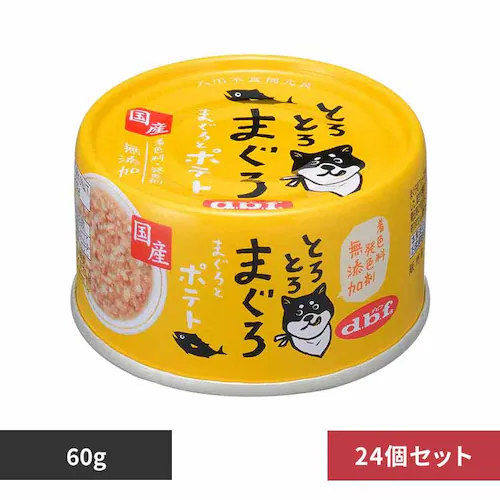 【24個セット】デビフペット とろとろまぐろ まぐろとポテト 60g×24 dbf_0