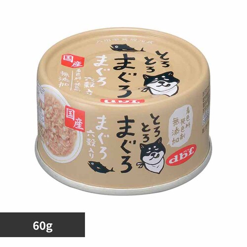 デビフペット とろとろまぐろ まぐろ 六穀入り 60g 1565_0