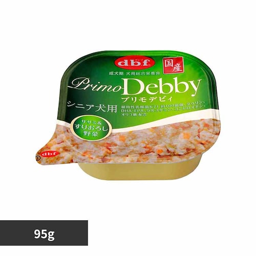 【単品】デビフペット プリモデビィ シニア犬用 ササミ&すりおろし野菜 95g dbf_0