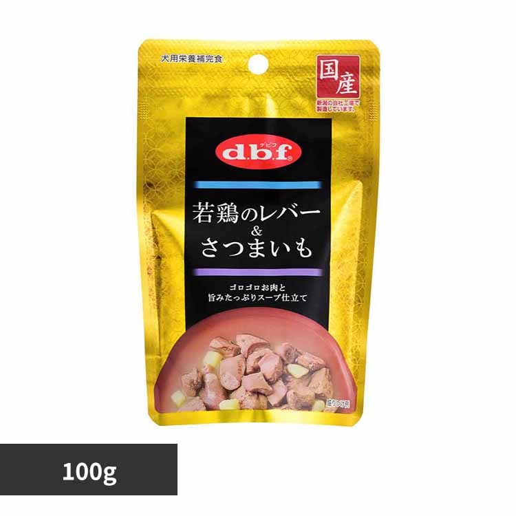 デビフペット 若鶏のレバー&さつまいも 100g 1305 【プラザセレクト】
