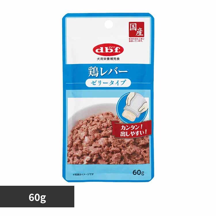 デビフペット 鶏レバー ゼリータイプ 60g 1320 【プラザセレクト】